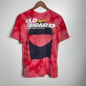 ⭐️ $5 SALE USAB Olympics team Nike Gold Standard USA tie dye Tee shirt Medium